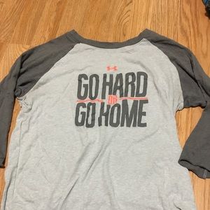 Under Armour half sleeve tee